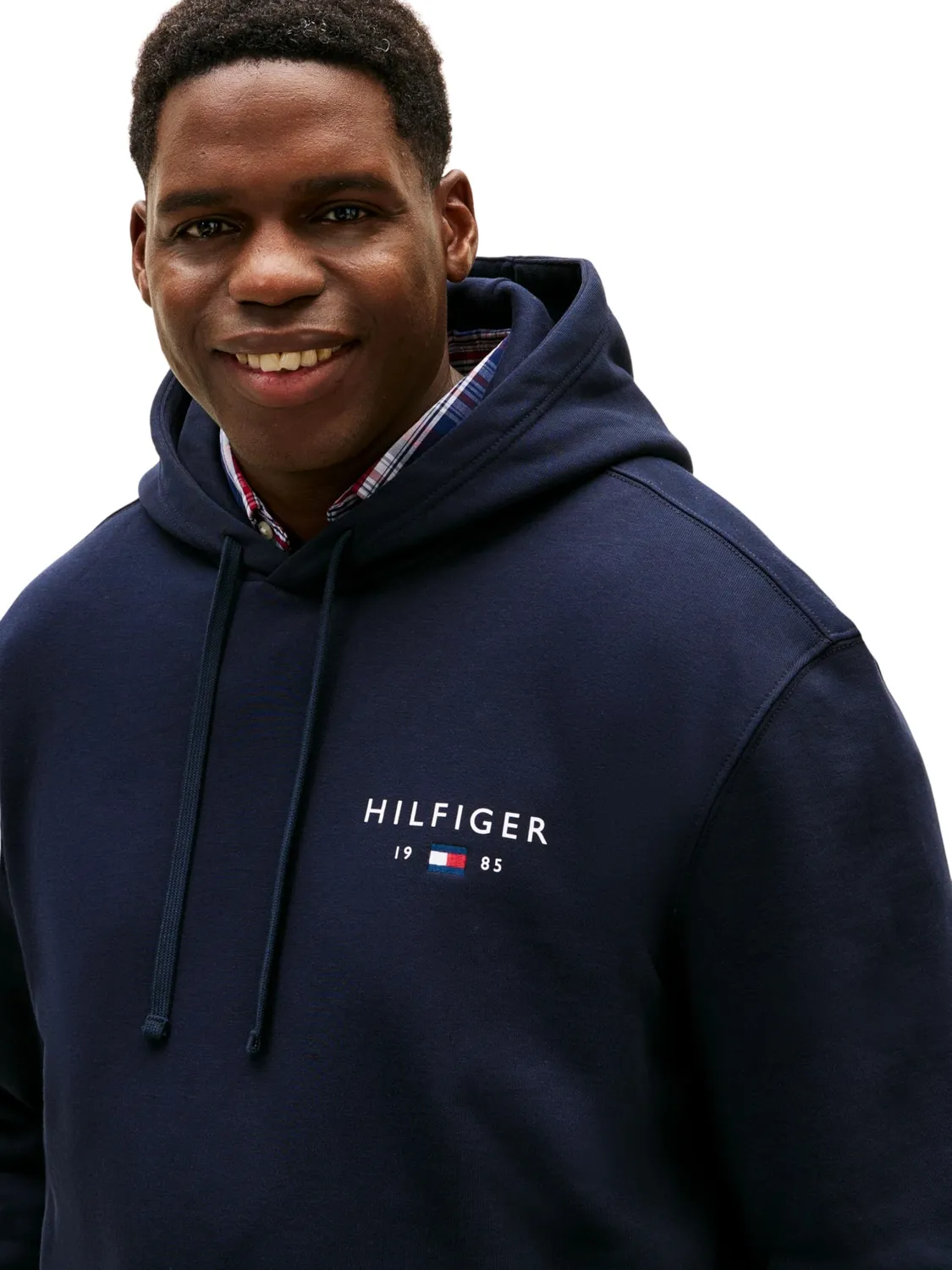 Tommy Hilfiger Brand Love MW0MW42995 felpa cappuccio XXL blu