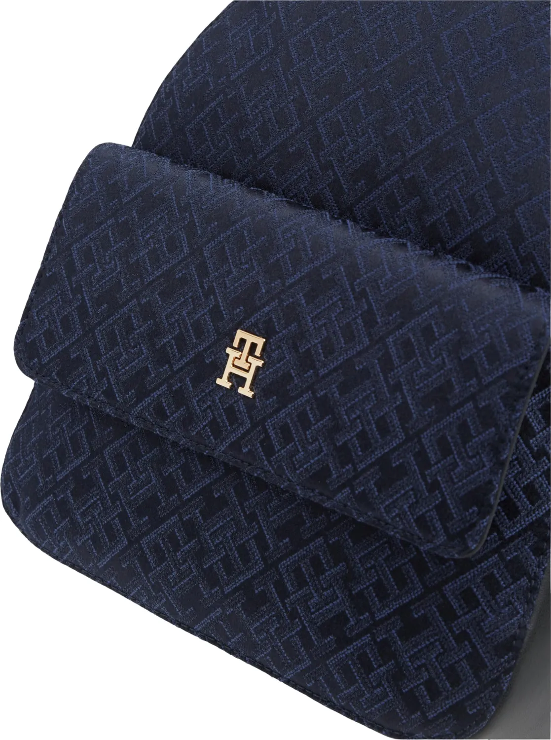 Tommy Hilfiger Jacquard AW0AW18915 Zaino Donna Blu