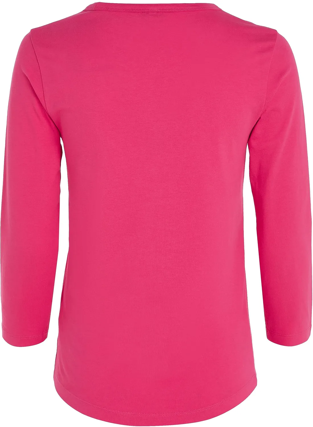 Tommy Hilfiger Open-Neck Basic maglia donna maniche lunghe