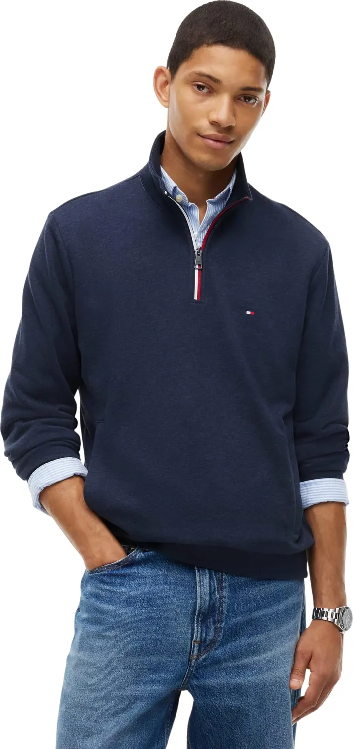 Tommy Hilfiger RWB Tipping Terry MW0MW44943 felpa XL blu
