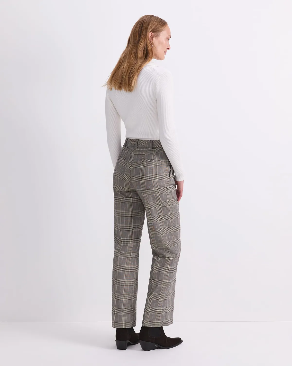 Sportscraft Chelsea Check pantalone lungo quadri straight