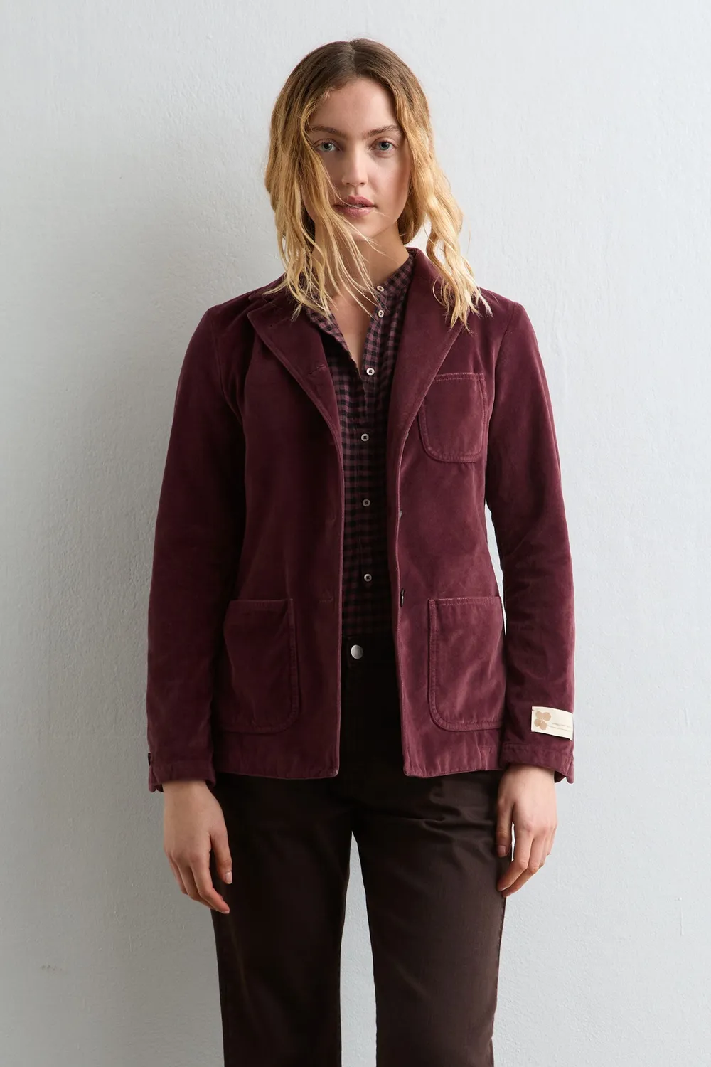 Massimo Alba Bagliettow Giacca Donna Velluto Cotone