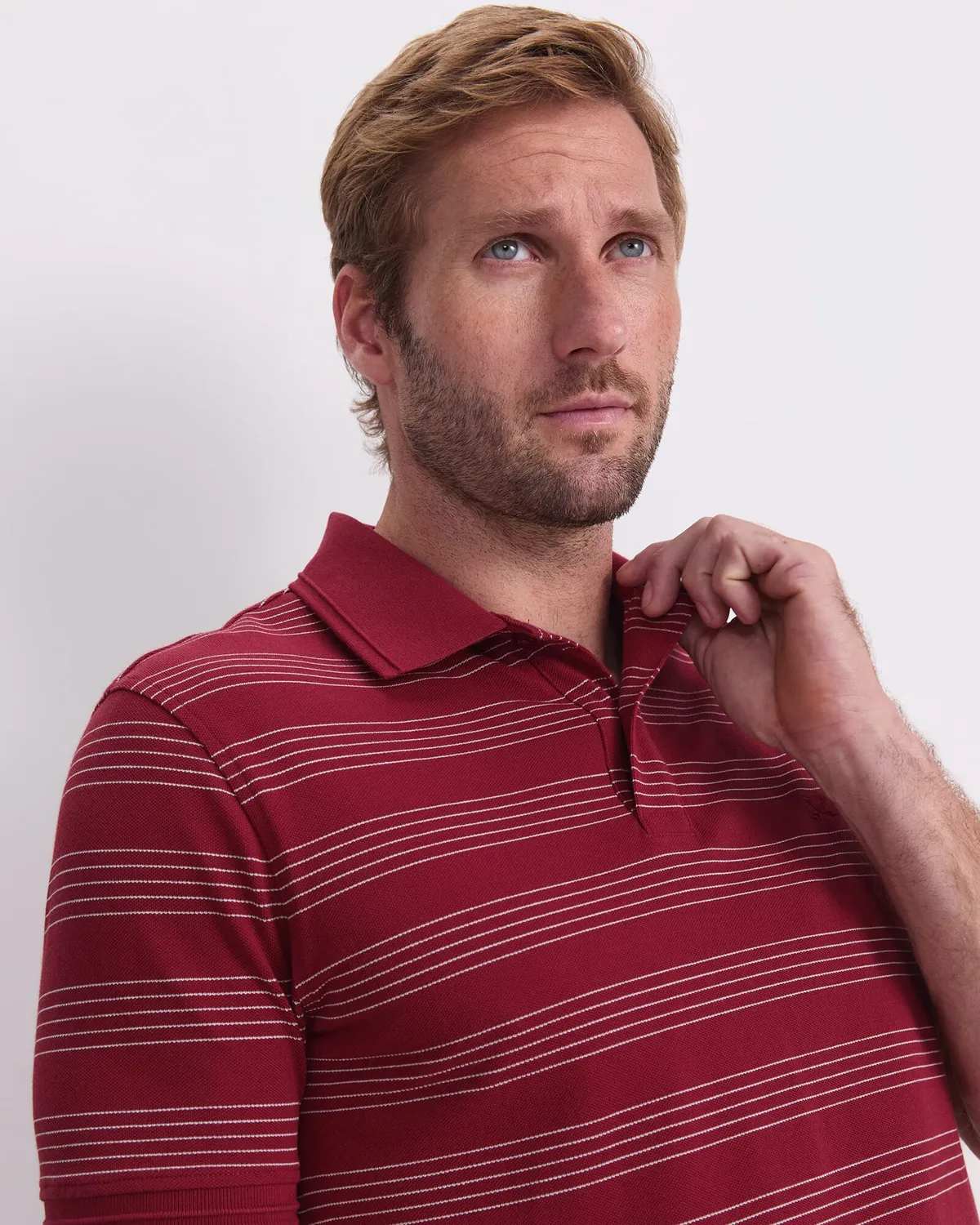 Sportscraft Pique 208181 polo uomo righe cotone regular