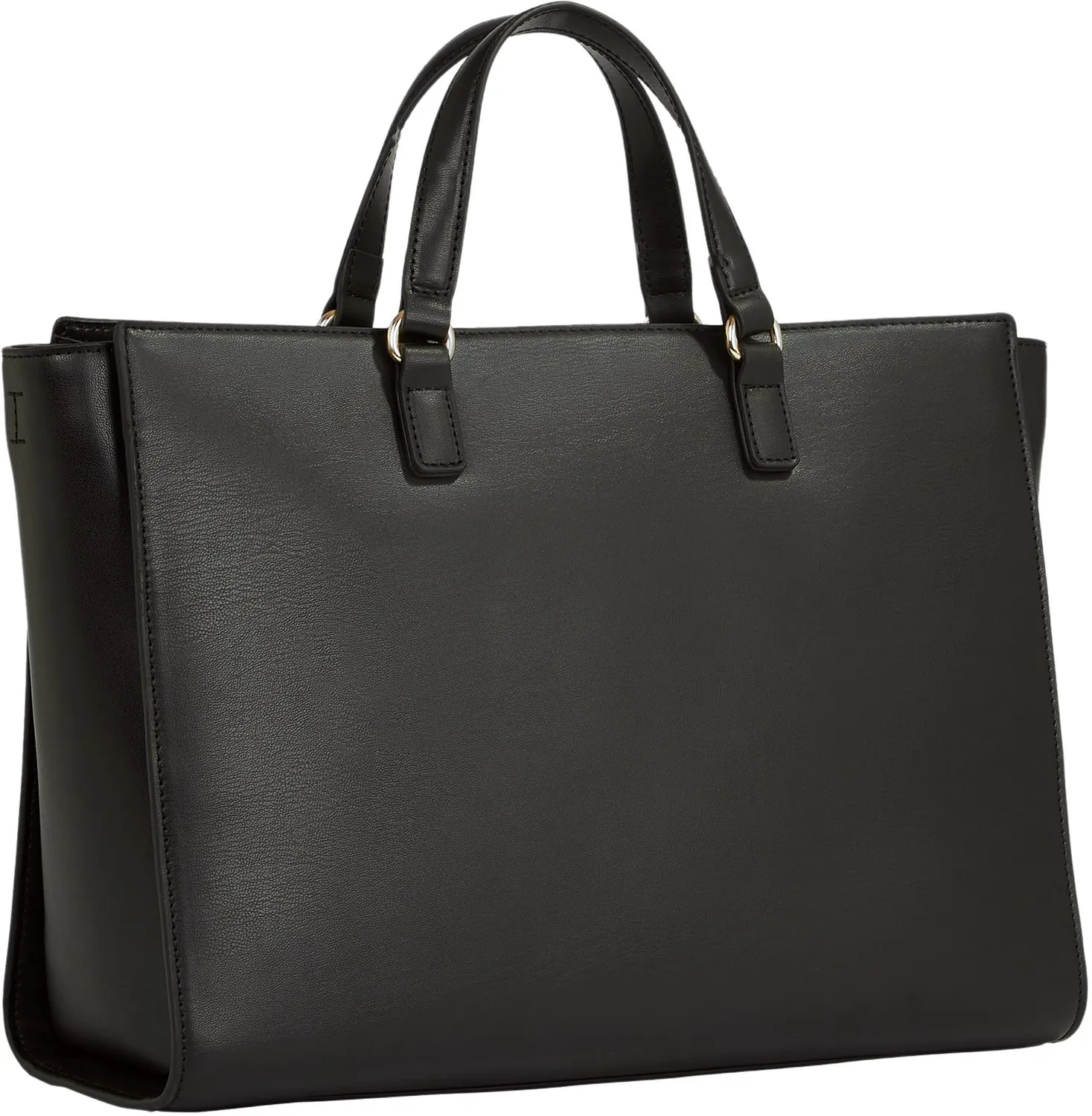 Tommy Hilfiger Fresh Satchel Grande borsa a mano nera