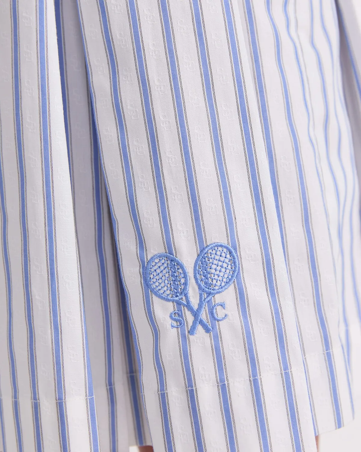 Sportscraft Logo Stripe Tennis Skirt gonna donna pieghe