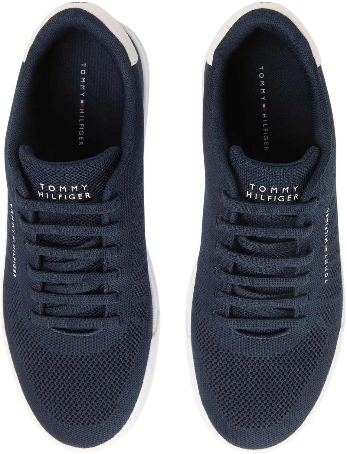 Tommy Hilfiger TH Court Knit FM0FM05823 sneakers uomo bianche