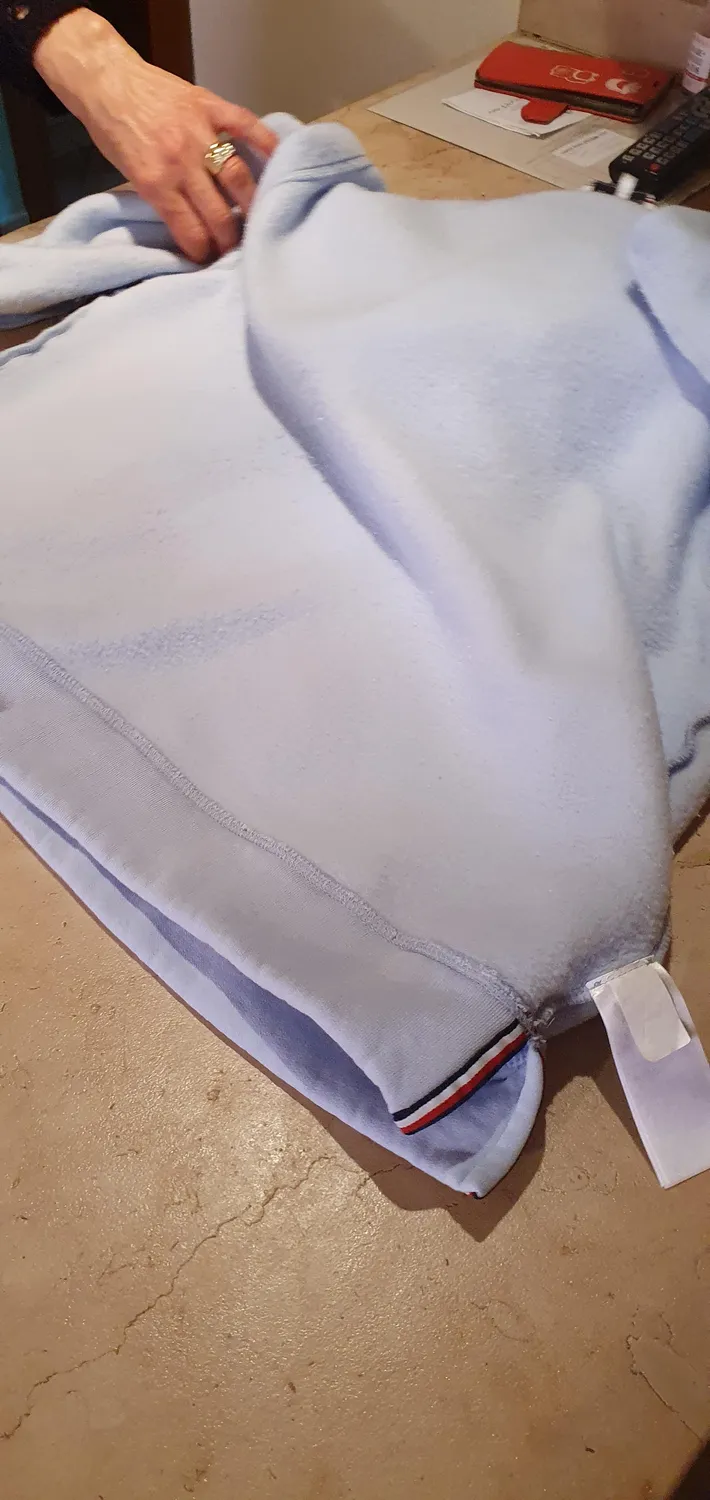 Tommy Hilfiger felpa donna con cappuccio cotone taglia M