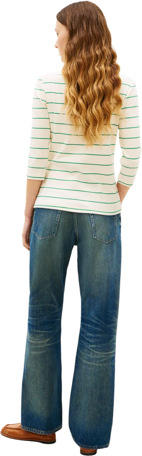 Tommy Hilfiger Boat Neck top donna M blu slim fit