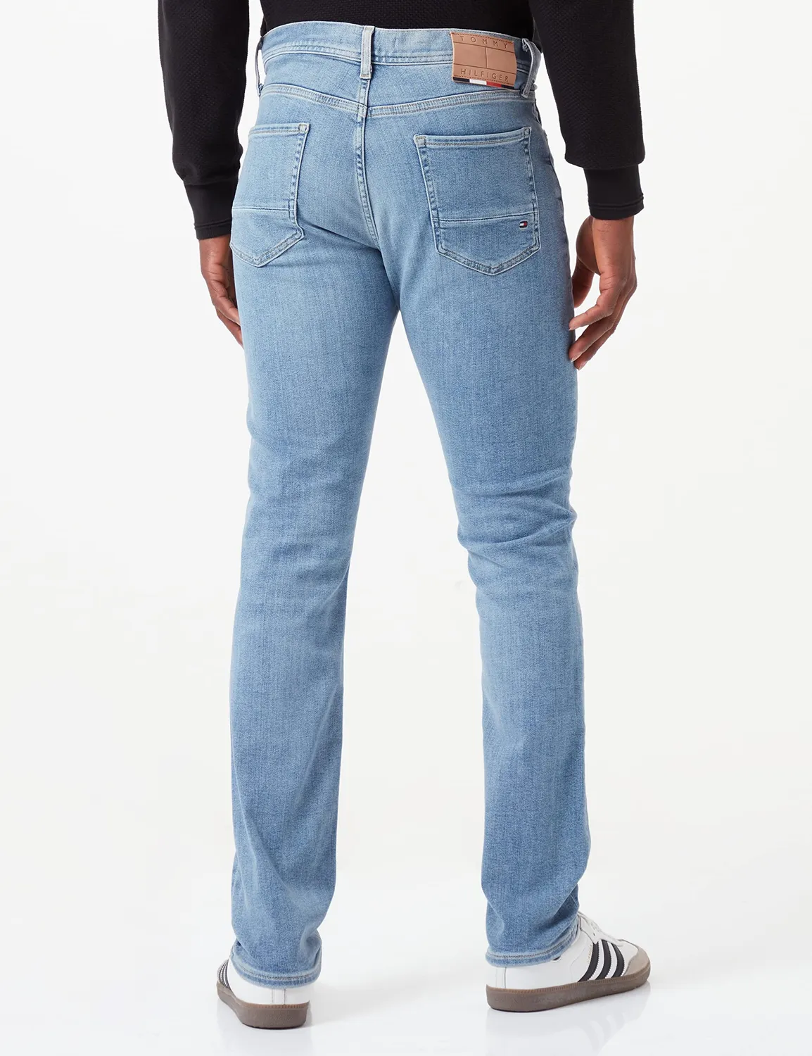 Tommy Hilfiger Bleecker jeans slim elasticizzati blu chiaro