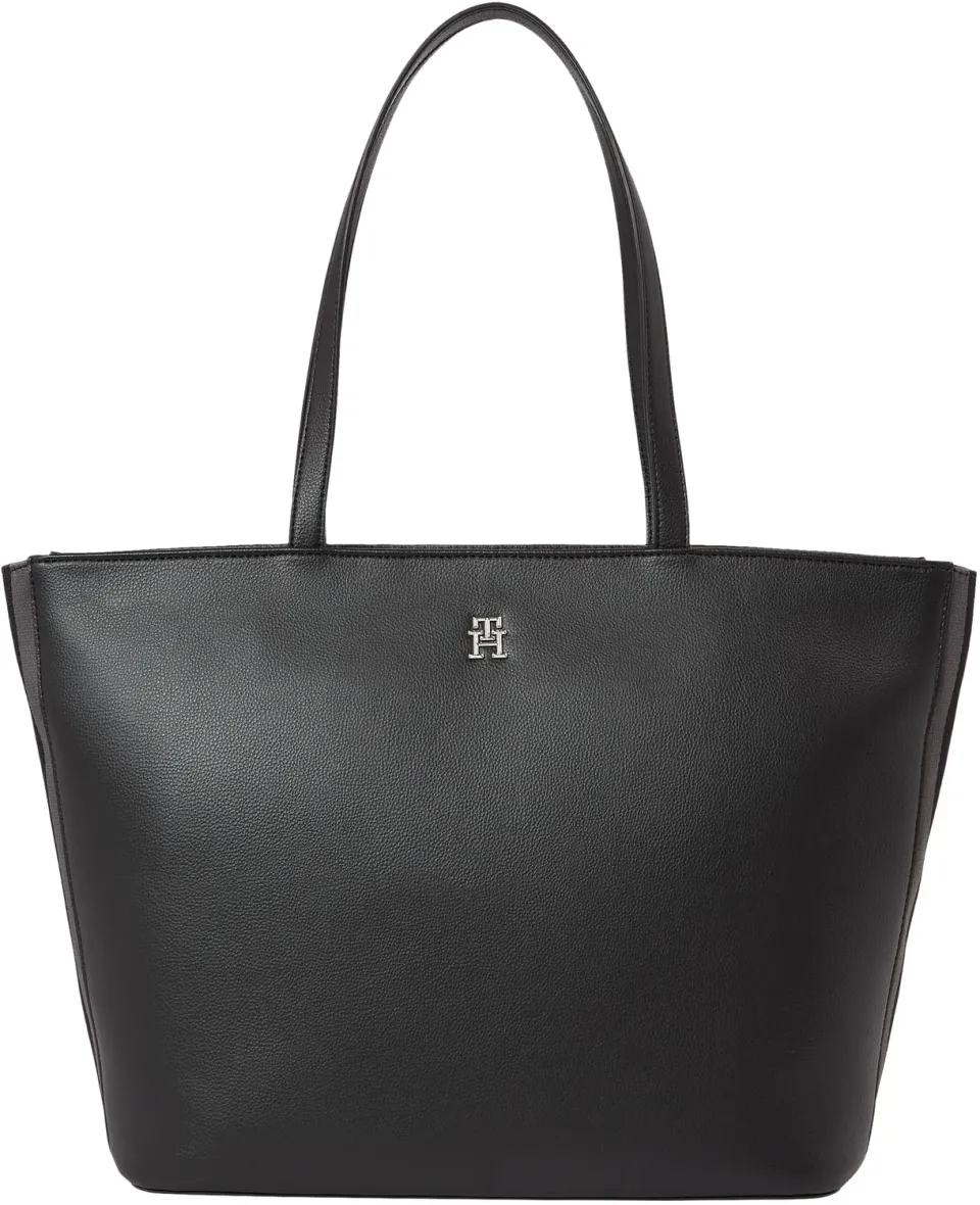 Tommy Hilfiger AW0AW15720 sciarpa donna nera taglia unica