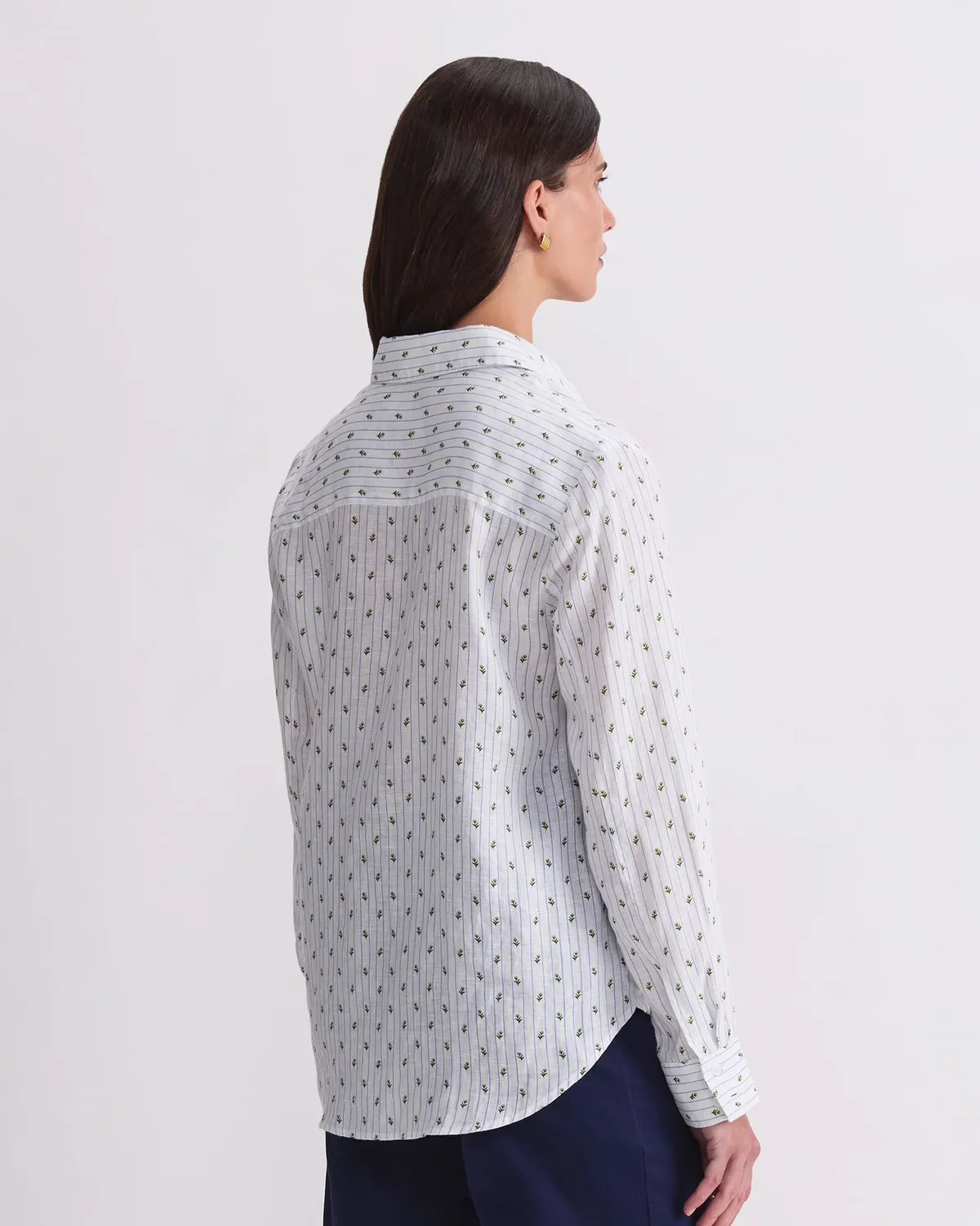 Sportscraft Hampton Stripe camicia donna lino
