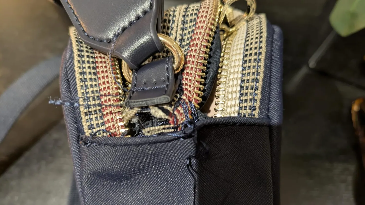 Tommy Hilfiger Poppy Camera Bag borsa a tracolla blu