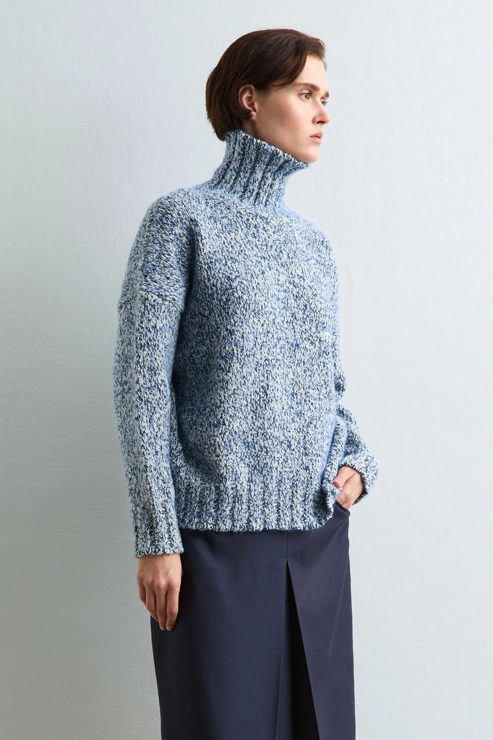 Massimo Alba Virginia maglione royal lana alpaca