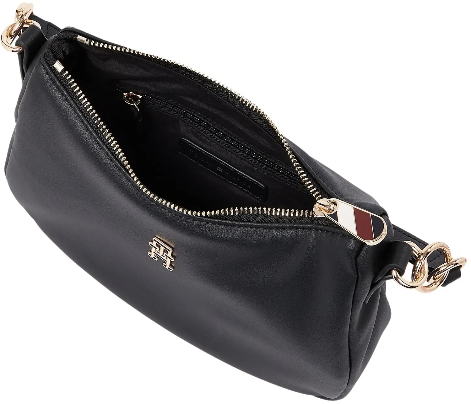 Tommy Hilfiger Poppy Reform Shoulder Bag borsa a spalla nera