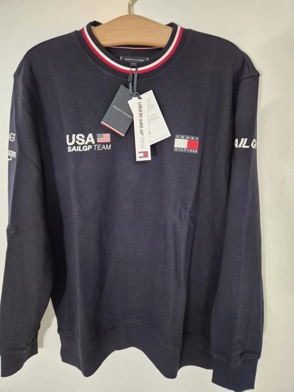 Tommy Hilfiger Sailgp Crewneck Felpa Uomo XXL Grafica