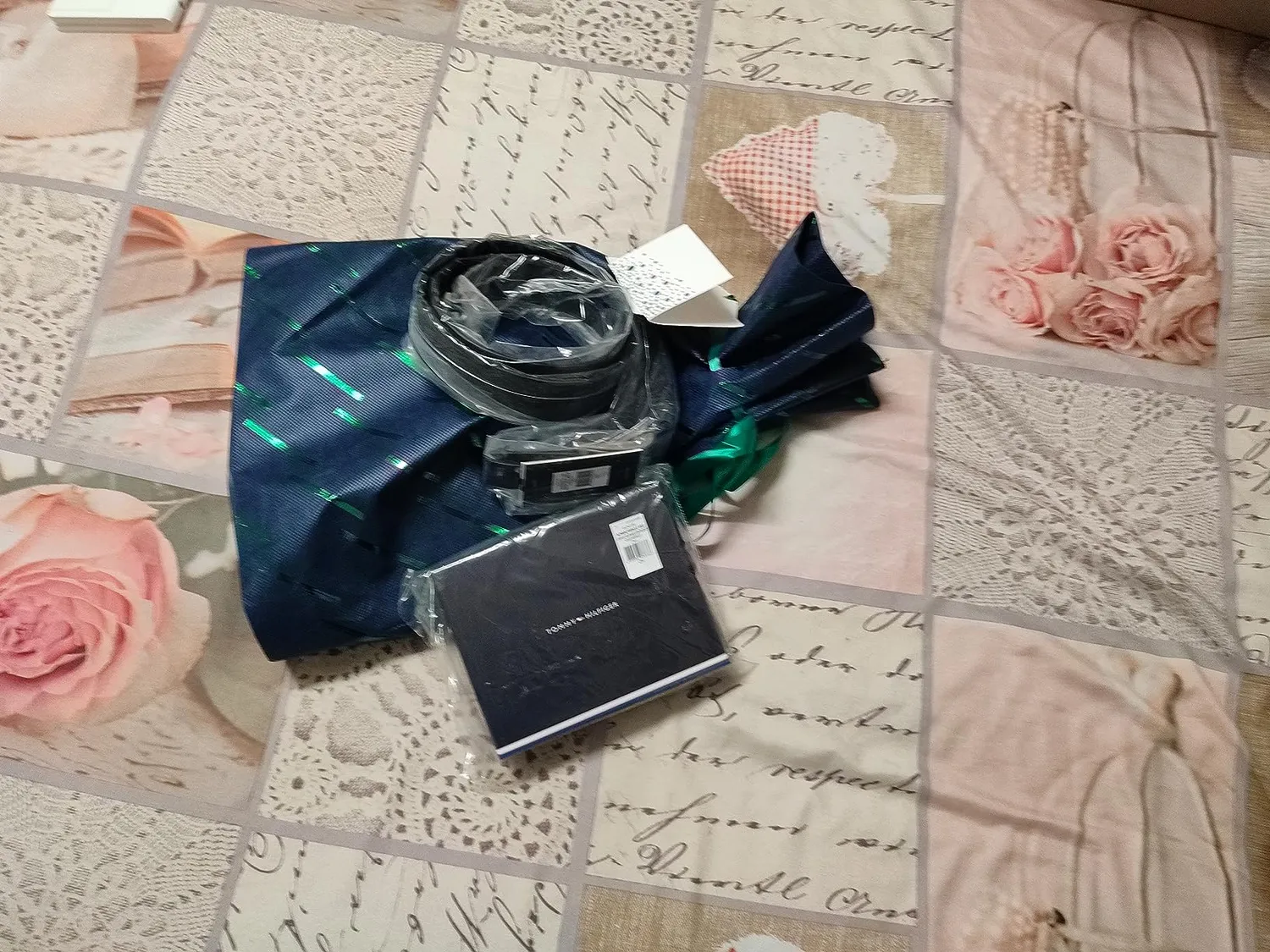 Tommy Hilfiger New Aly cintura uomo pelle nera