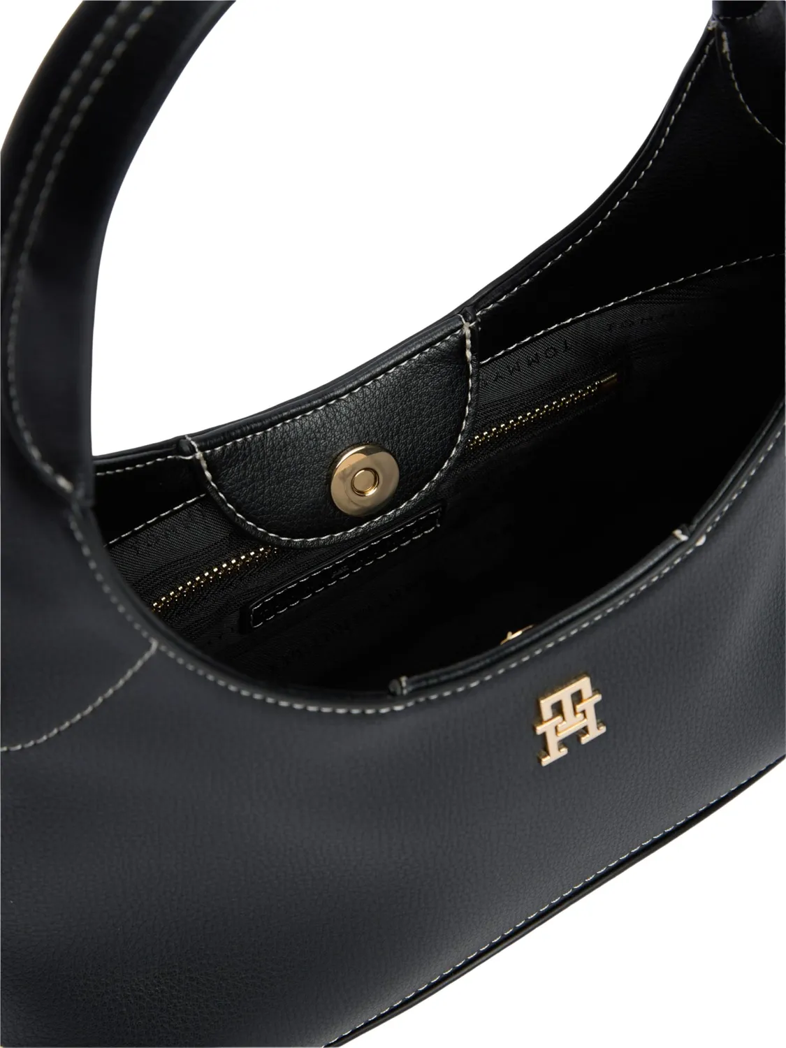 Tommy Hilfiger Everyday AW0AW19185 Hobo Donna Nera Mini