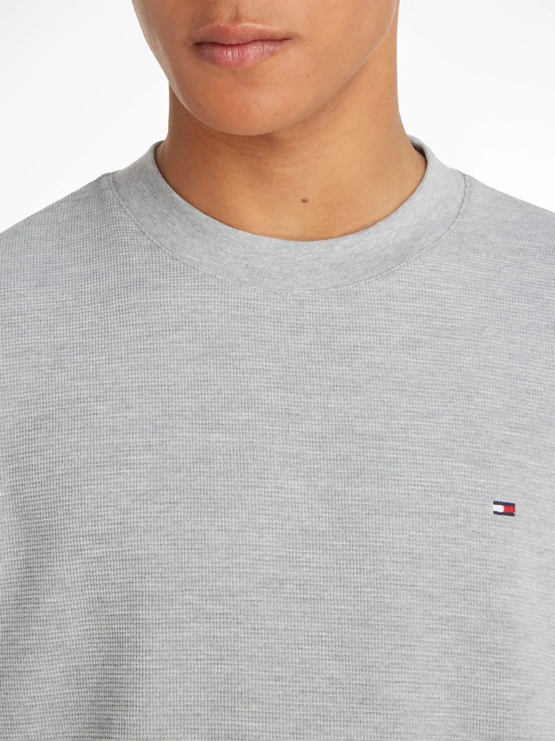 Tommy Hilfiger New Structure Basic T-Shirt Uomo Cotone