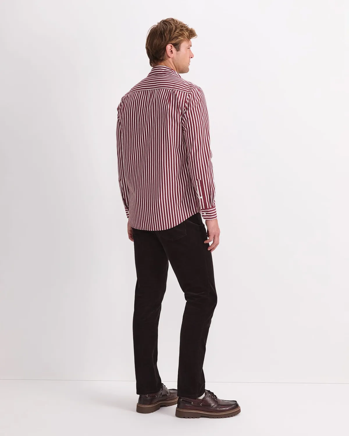 Sportscraft Ryan Stripe camicia maniche lunghe cotone riga