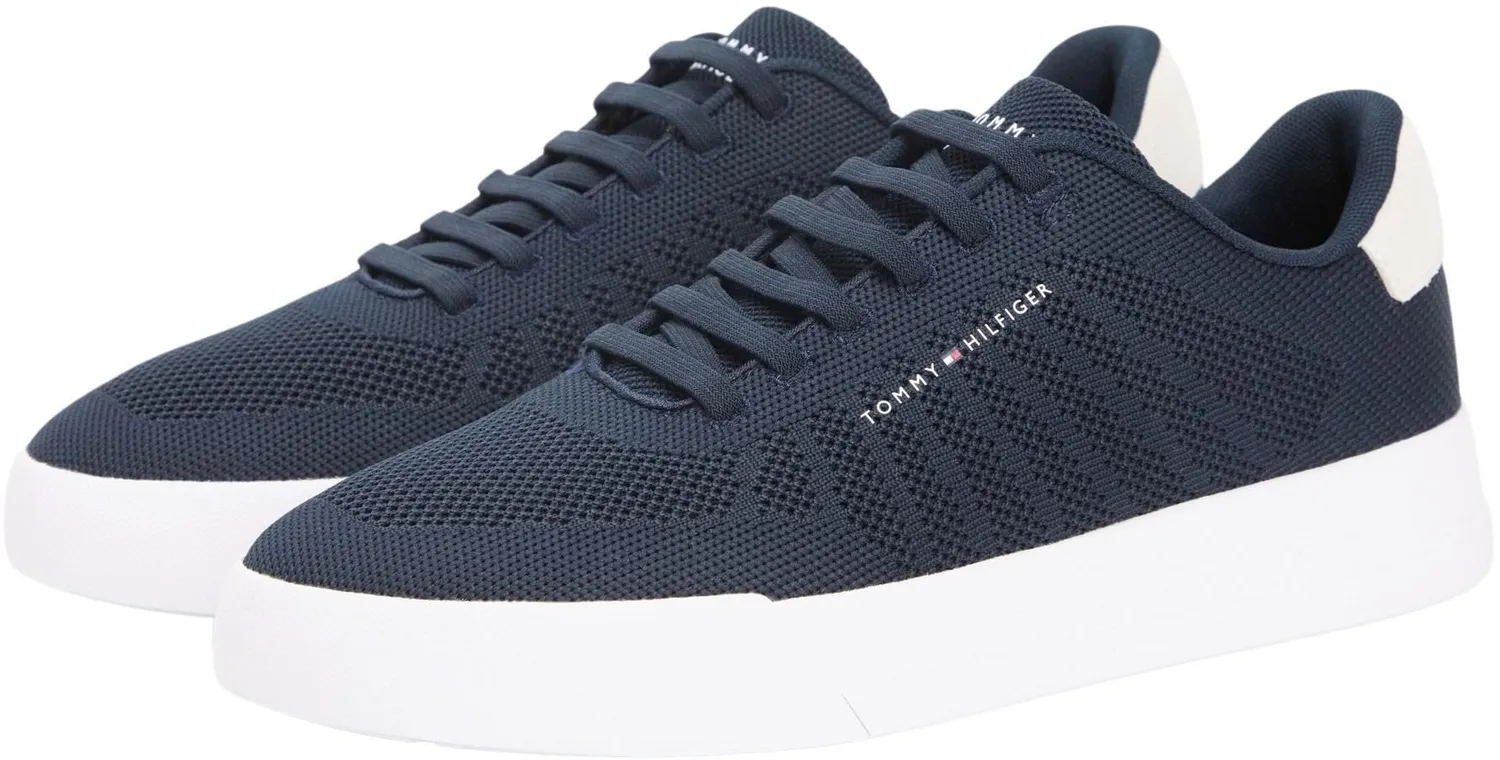 Tommy Hilfiger TH Court Knit FM0FM05823 sneakers uomo bianche