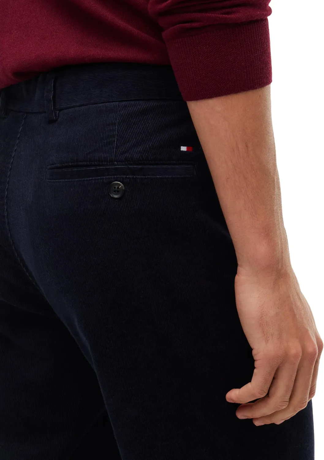 Tommy Hilfiger Denton MW0MW44822 chino uomo 32W/32L velluto