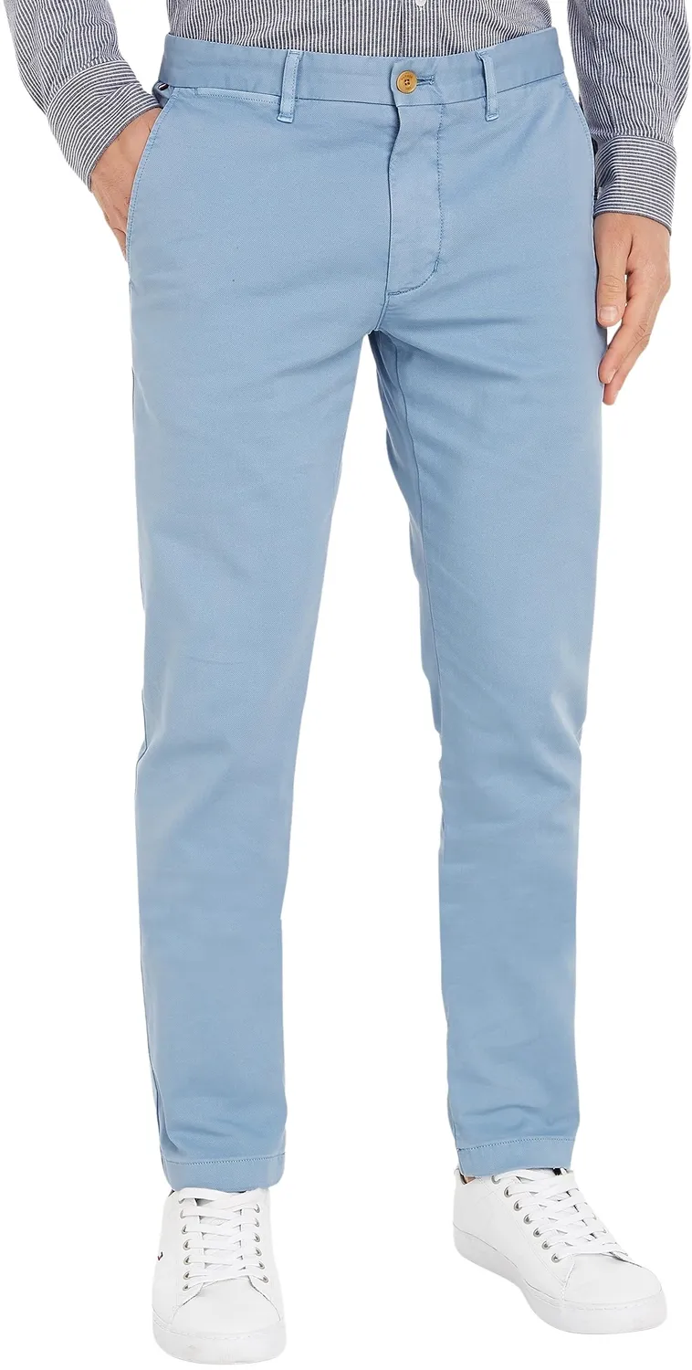 Tommy Hilfiger Bleecker Pantaloni Chino Uomo Blu