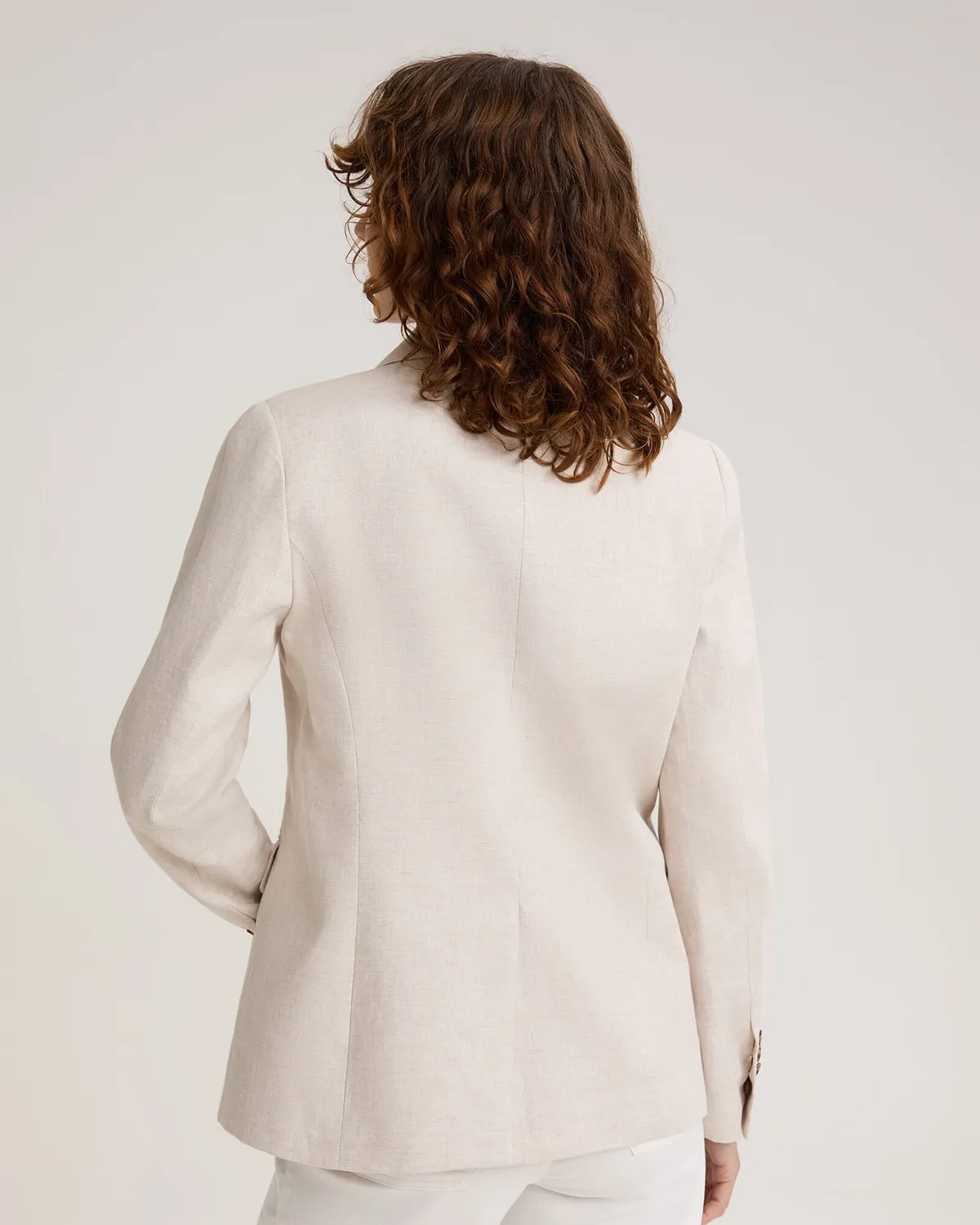 Sportscraft Freya Short blazer lino corto foderato