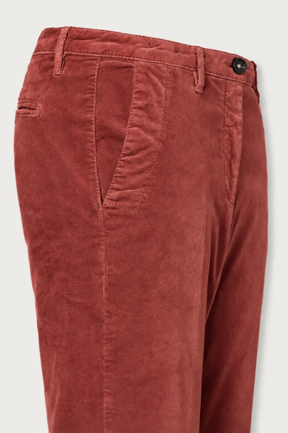 Massimo Alba Liza2 Pantaloni Donna Amber Glow Velluto