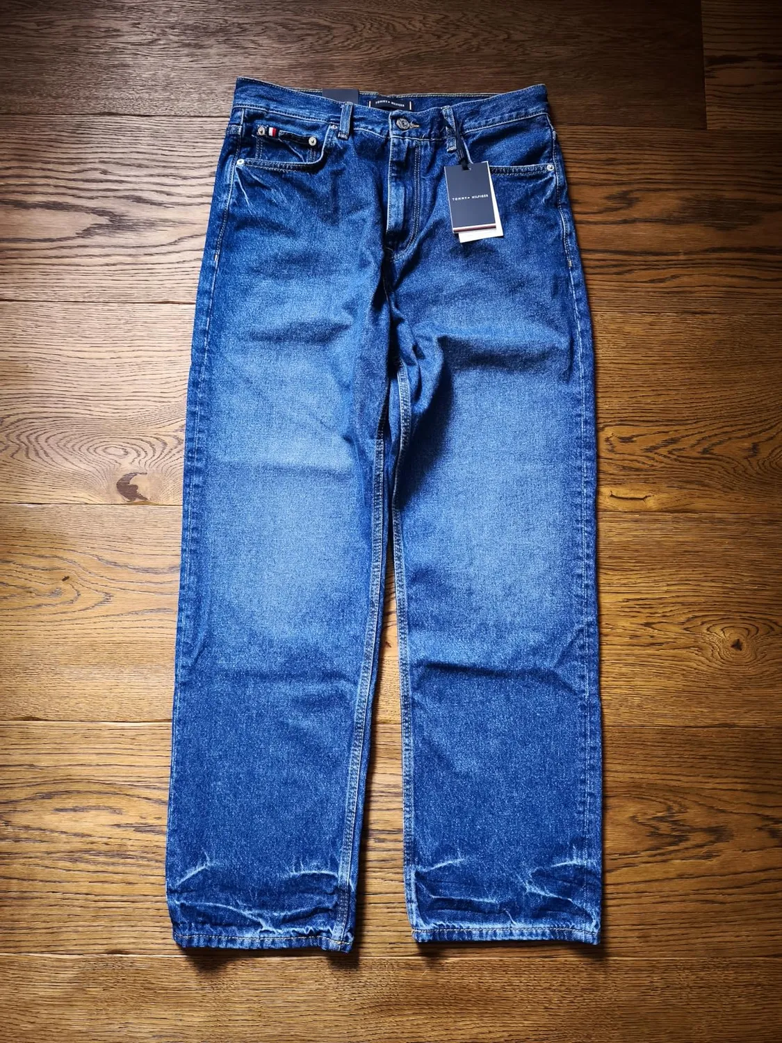 Tommy Hilfiger MW0MW42328 jeans uomo 36W/32L blu