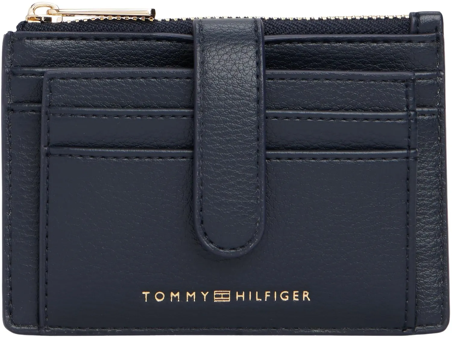 Tommy Hilfiger Flag portacarte donna beige con portamonete