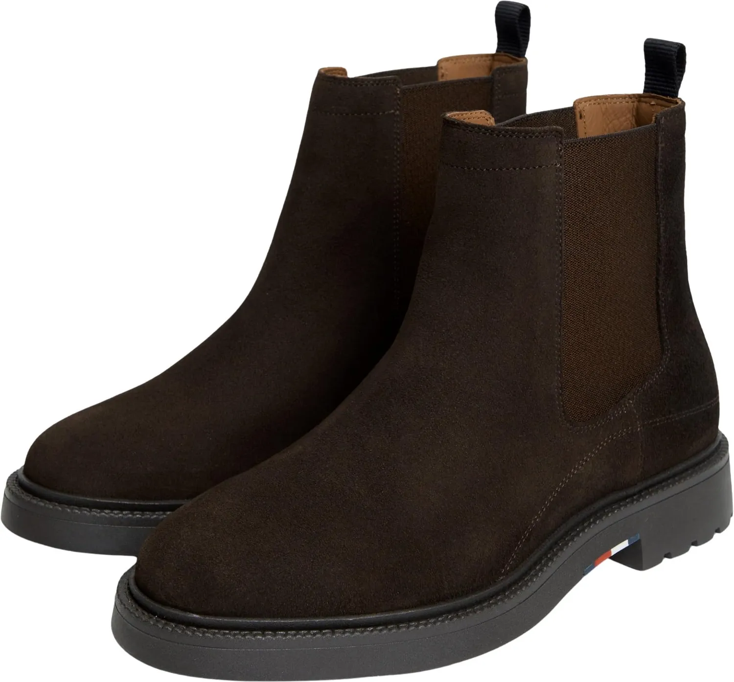 Tommy Hilfiger Corporate Chelsea FM0FM05952 stivali 40 cocoa