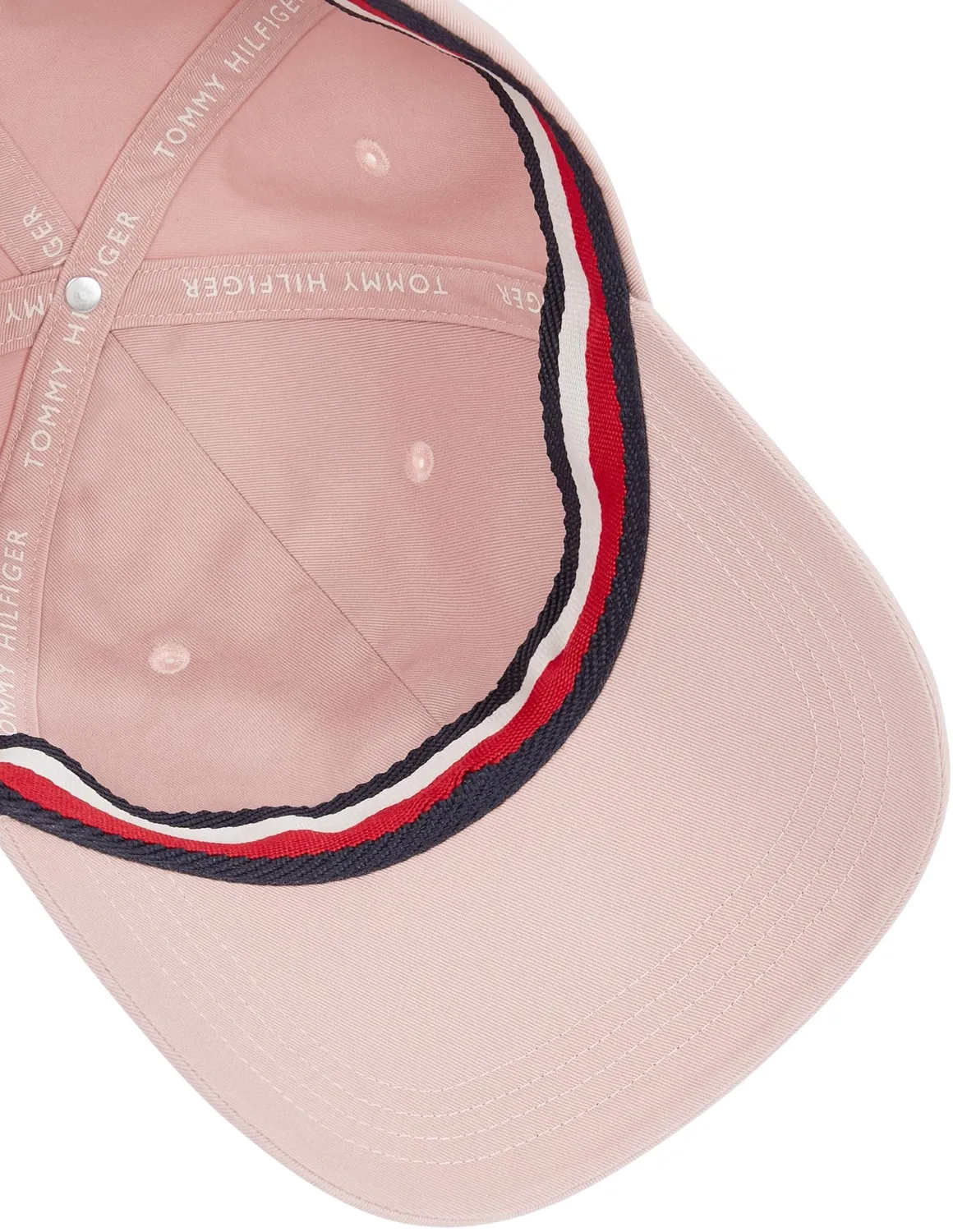 Tommy Hilfiger Essential Flag Soft cappellino cotone rosso