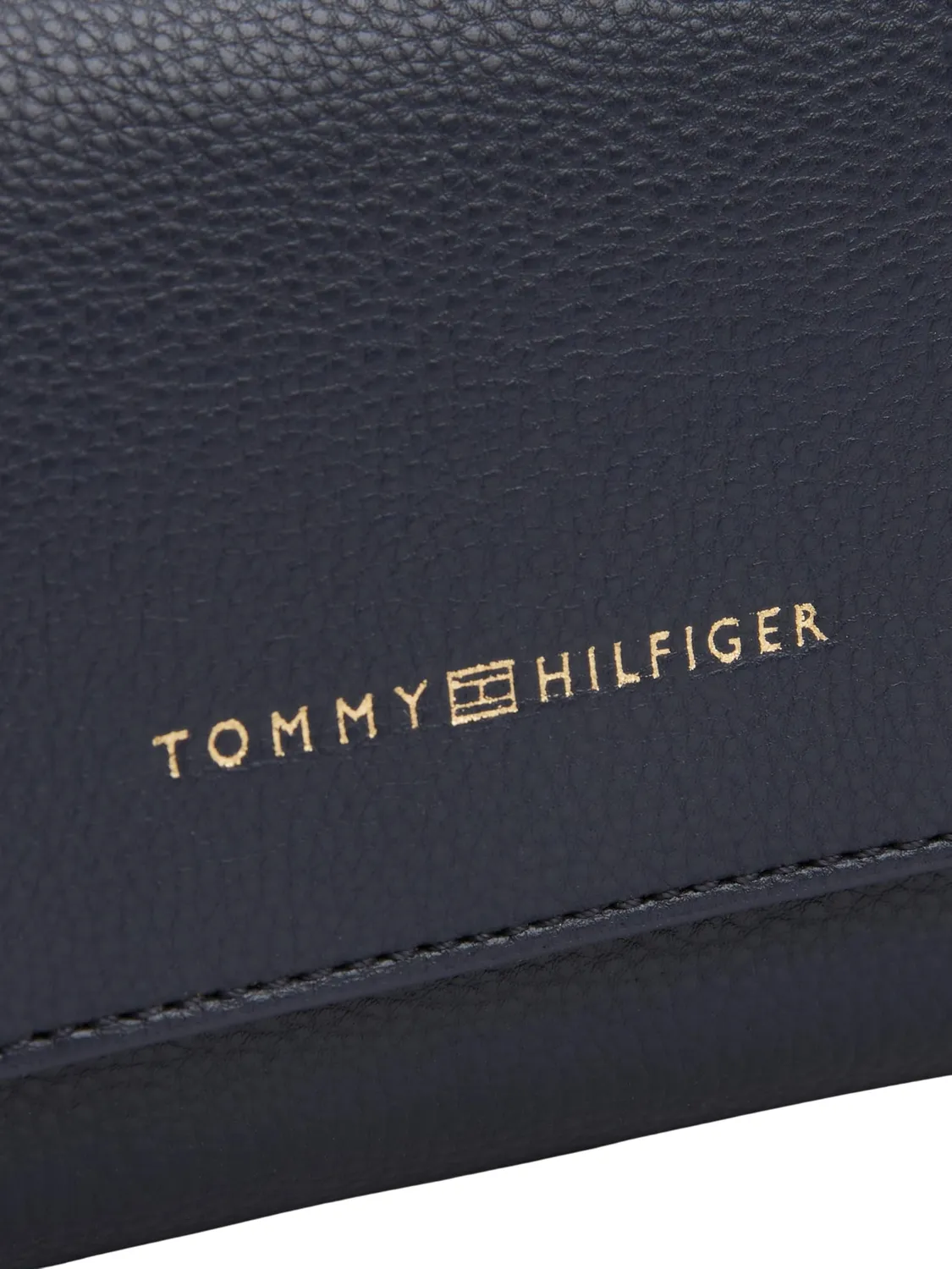 Tommy Hilfiger Logotape portafogli trifold blu Space Blue