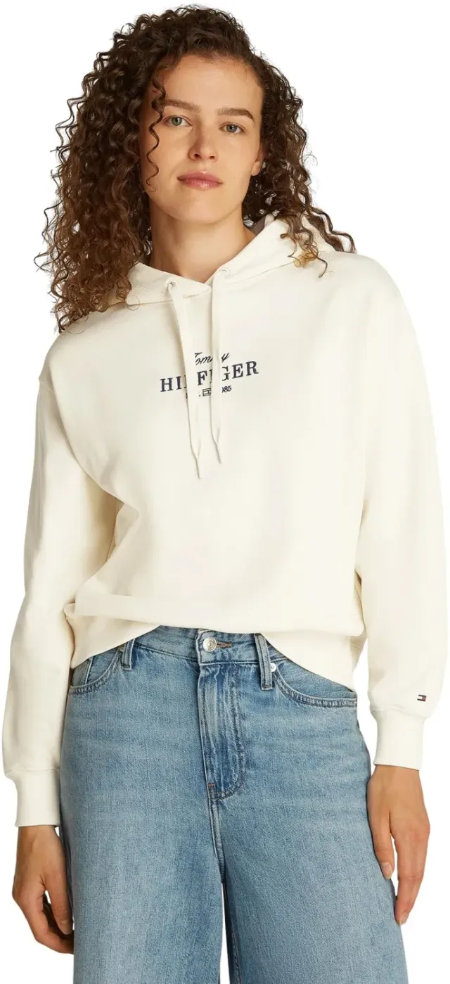 Tommy Hilfiger Reg Hilfiger WW0WW45528 felpa cappuccio XXS beige