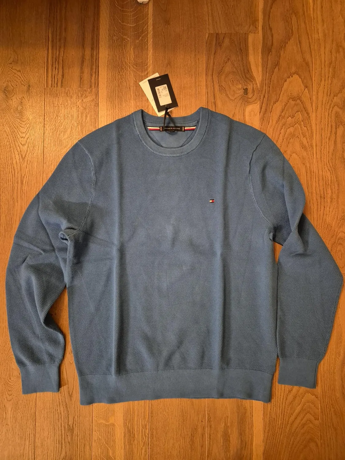 Tommy Hilfiger Essential MW0MW36347 maglione girocollo M blu