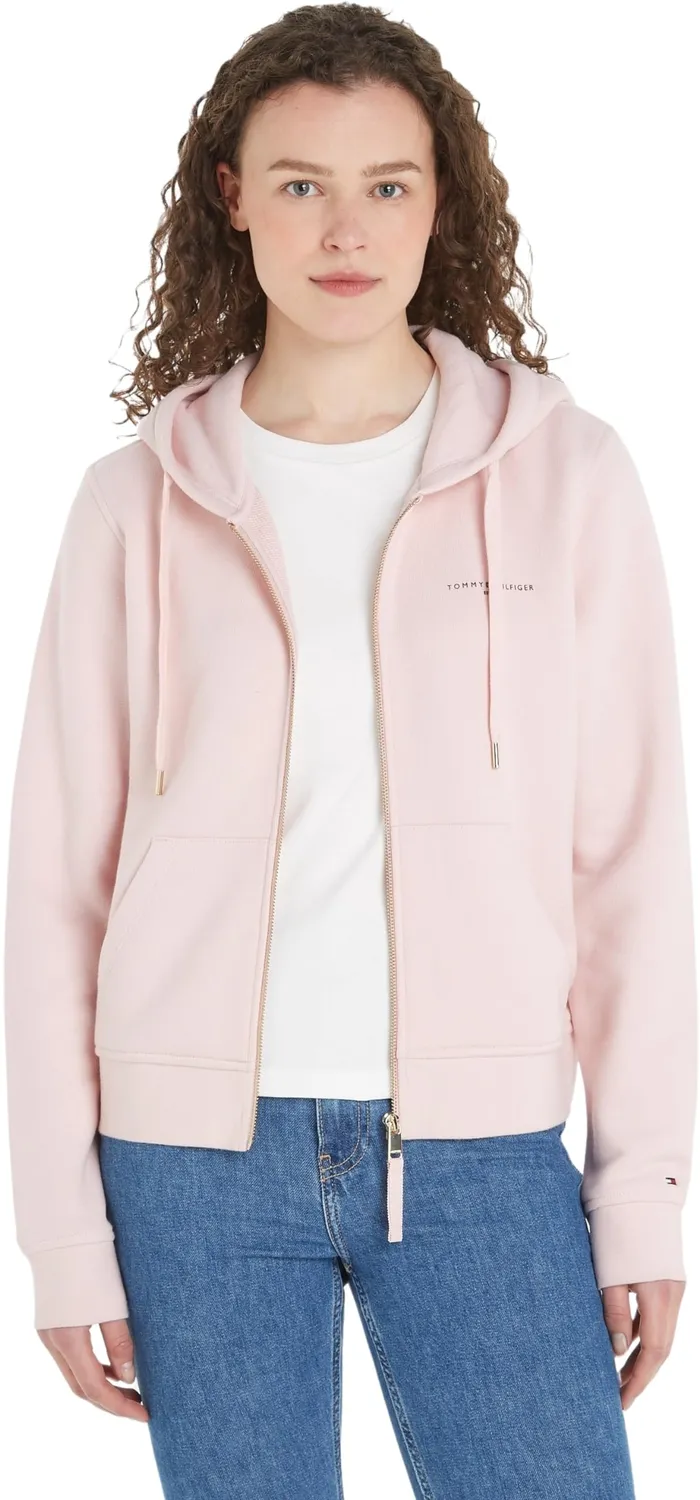 Tommy Hilfiger 1985 Zip felpa donna con cappuccio e cerniera