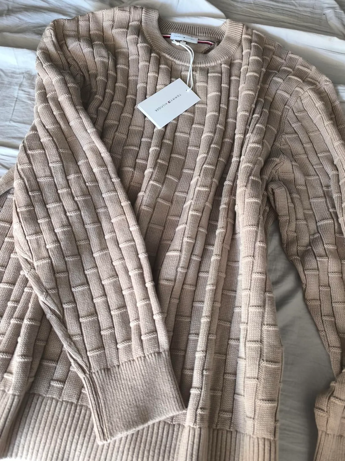 Tommy Hilfiger Mock Cable MW0MW43261 maglione trecce