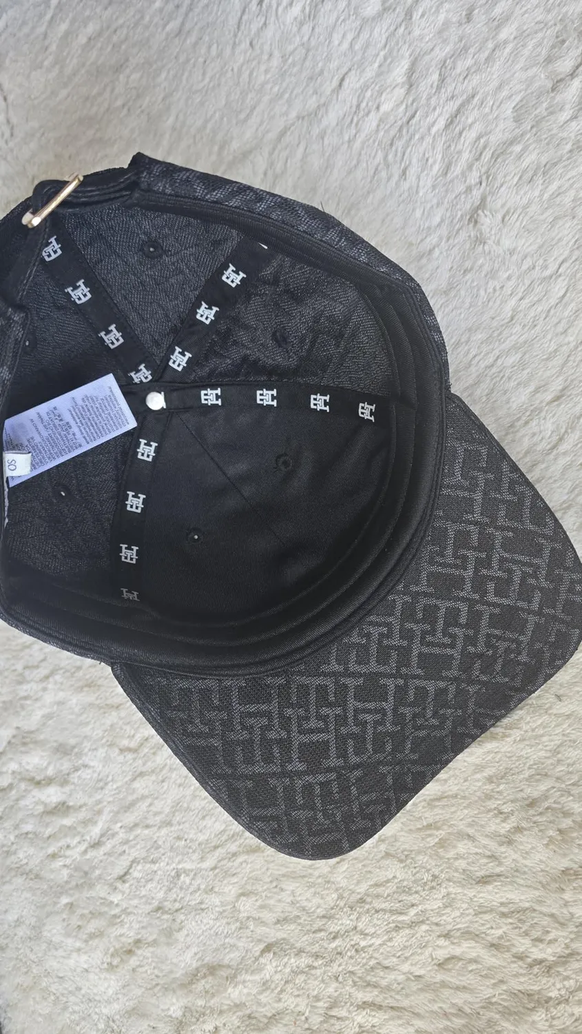 Tommy Hilfiger Monogram cappellino donna nero regolabile