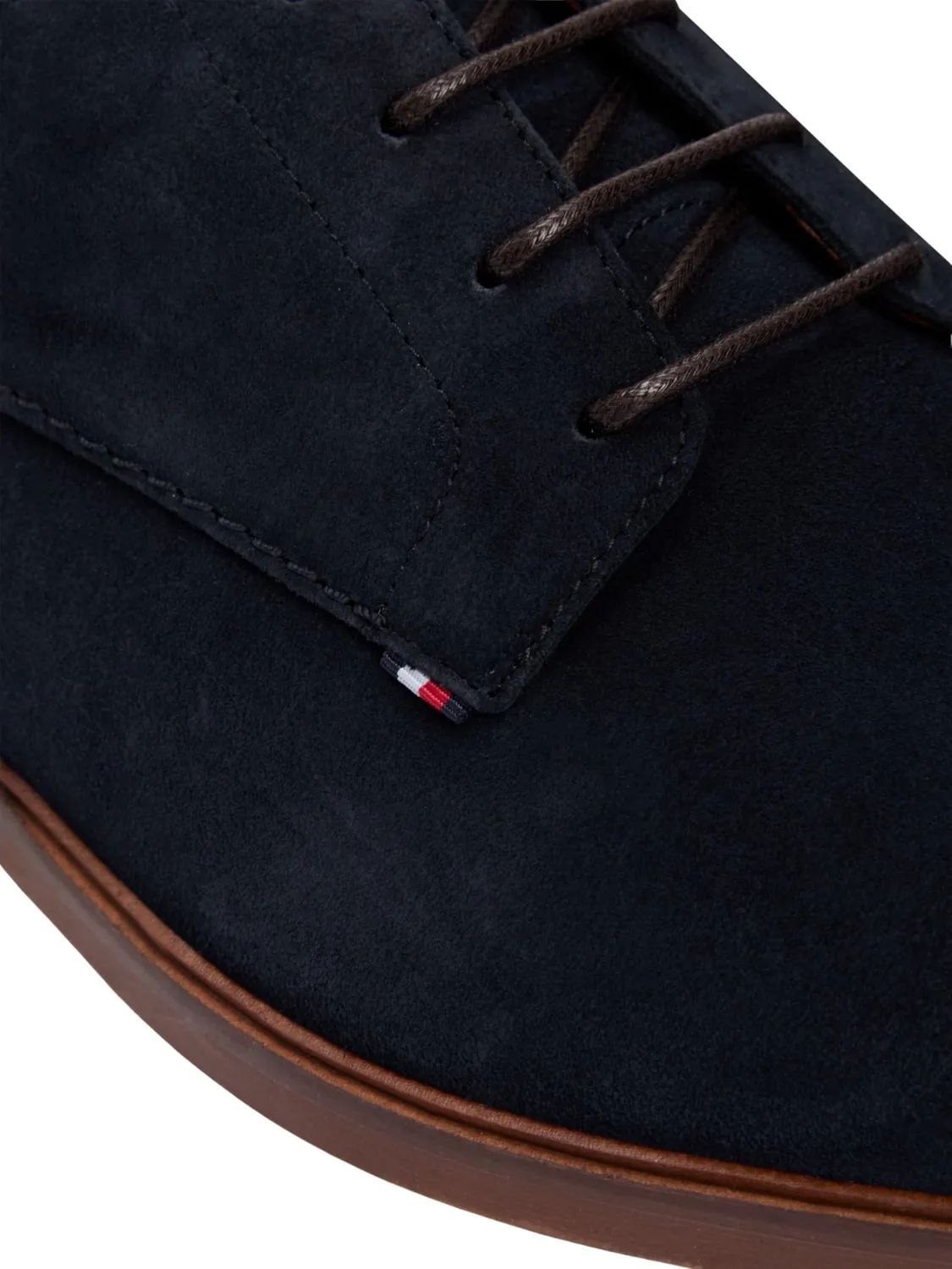 Tommy Hilfiger Suede FM0FM05776 derby uomo camoscio