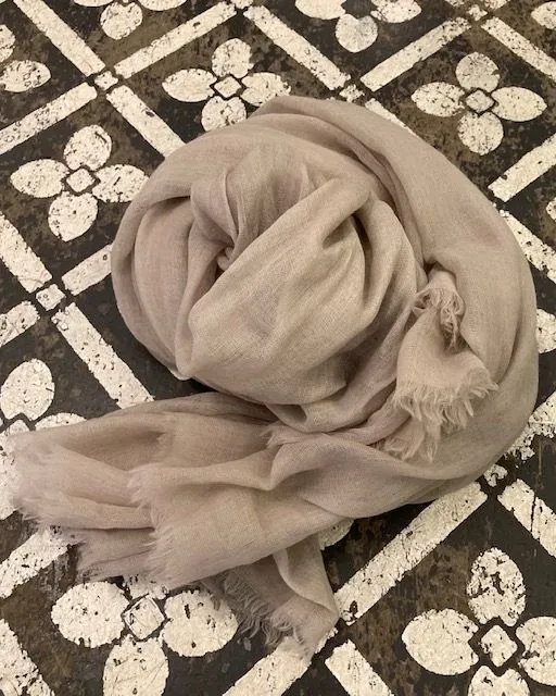 LOL Roma pashmina sciarpa cashmere rosso