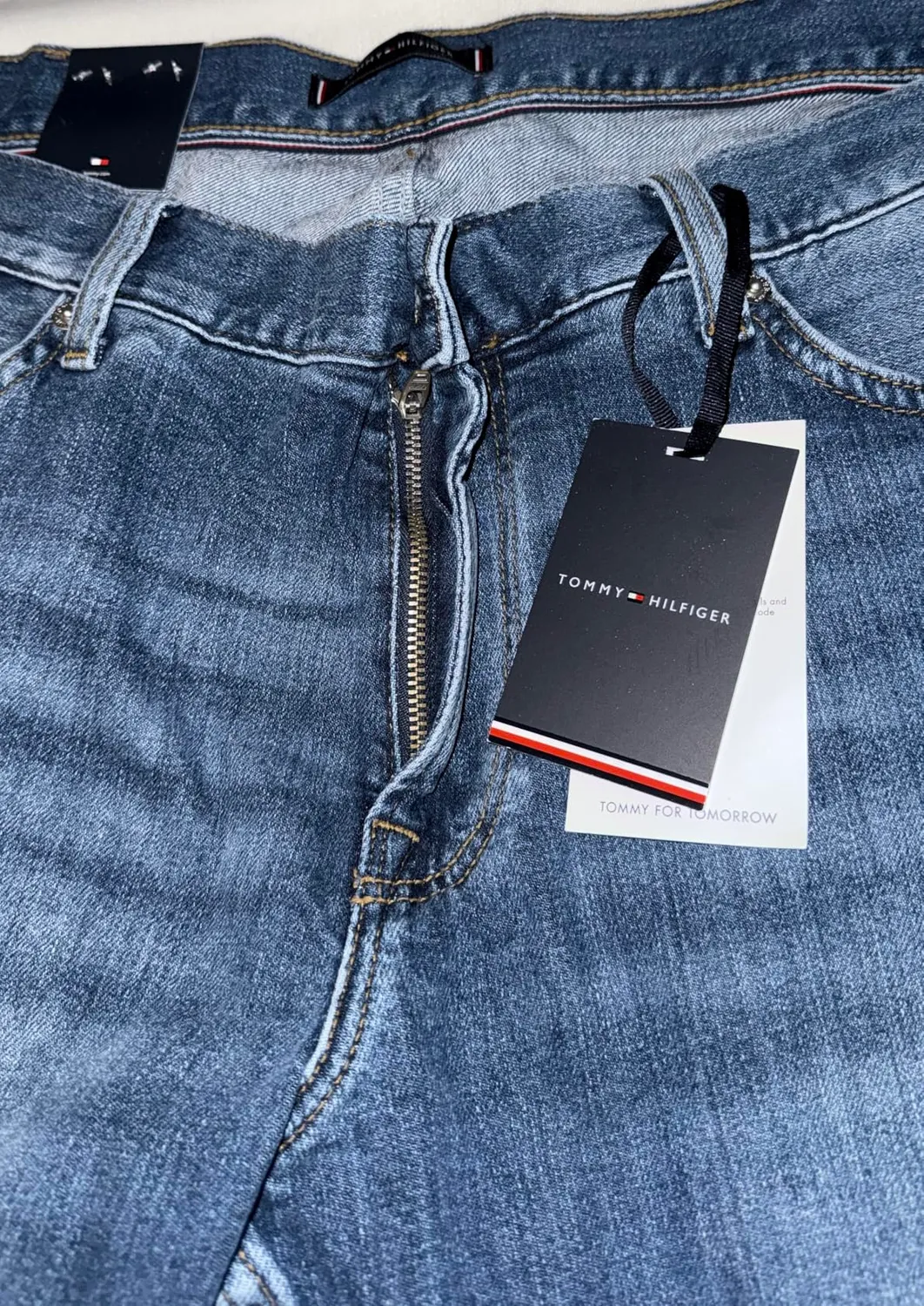 Tommy Hilfiger Madison MW0MW44051 jeans uomo blu 44W/34L