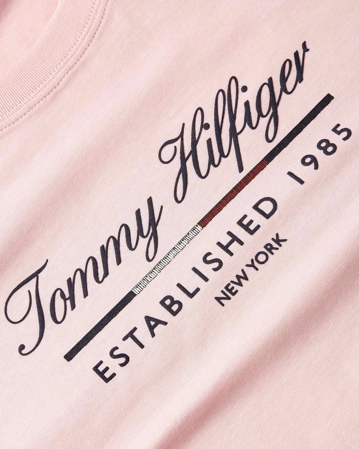 Tommy Hilfiger t-shirt cotone donna grafica maniche corte