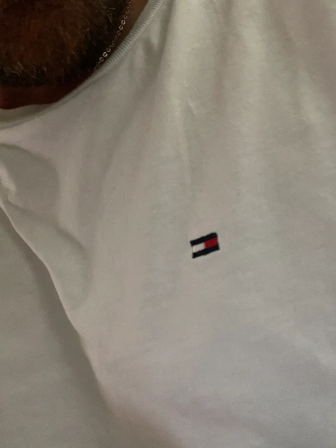 Tommy Hilfiger T-shirt girocollo M cotone biologico
