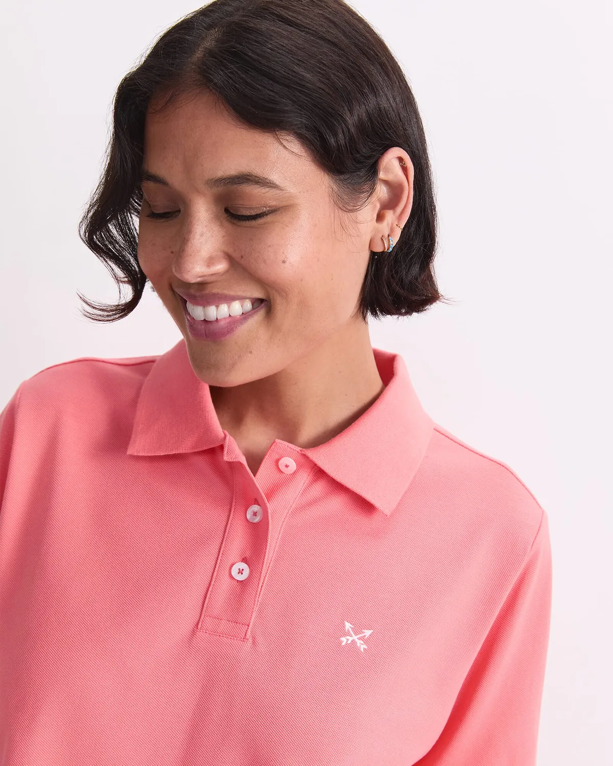 Sportscraft Cotton Pique polo donna manica corta sport