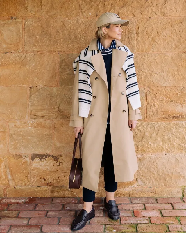 Sportscraft Audrey Icon trench doppiopetto antipioggia