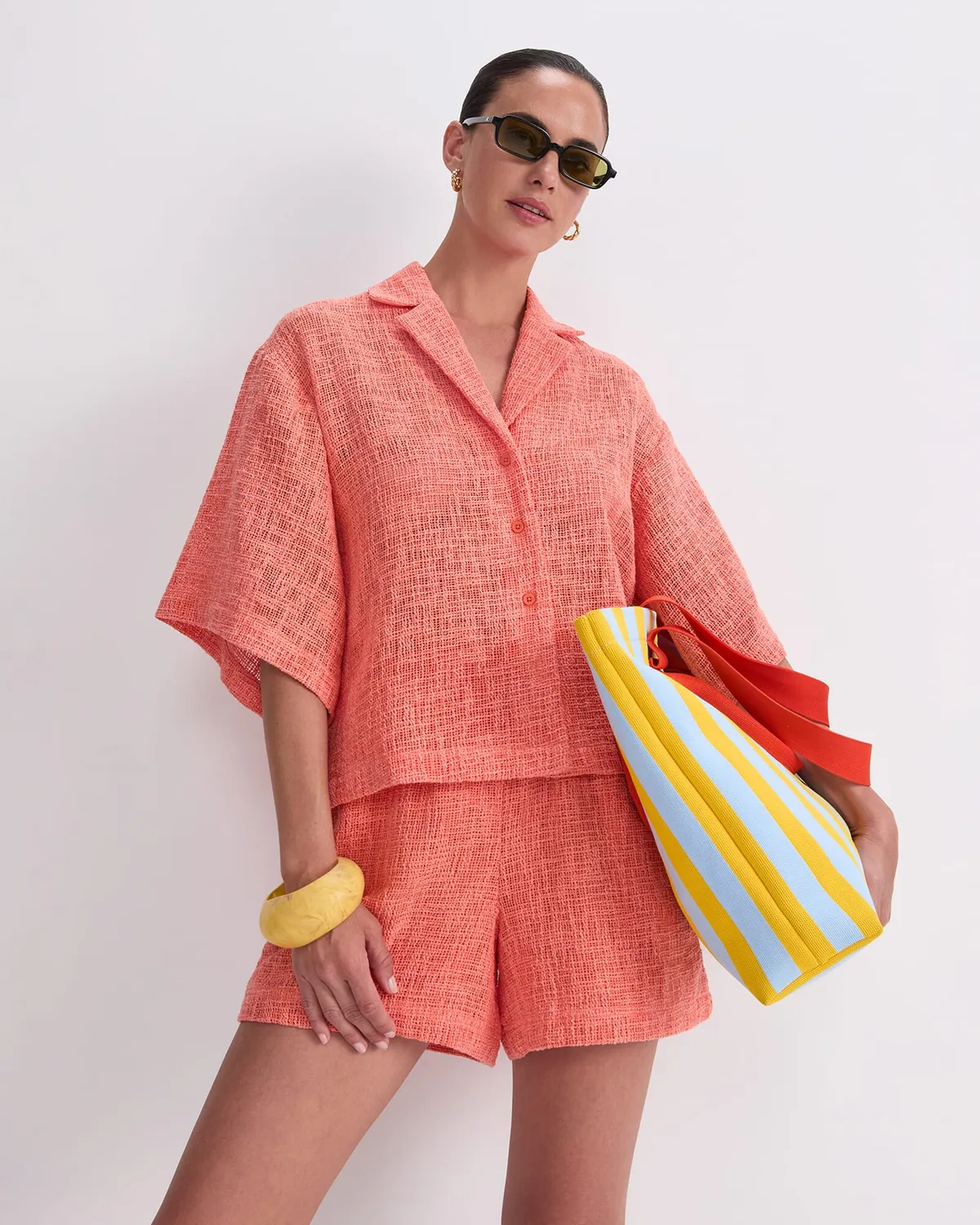 Sportscraft Holiday Shirt camicia collo camp donna