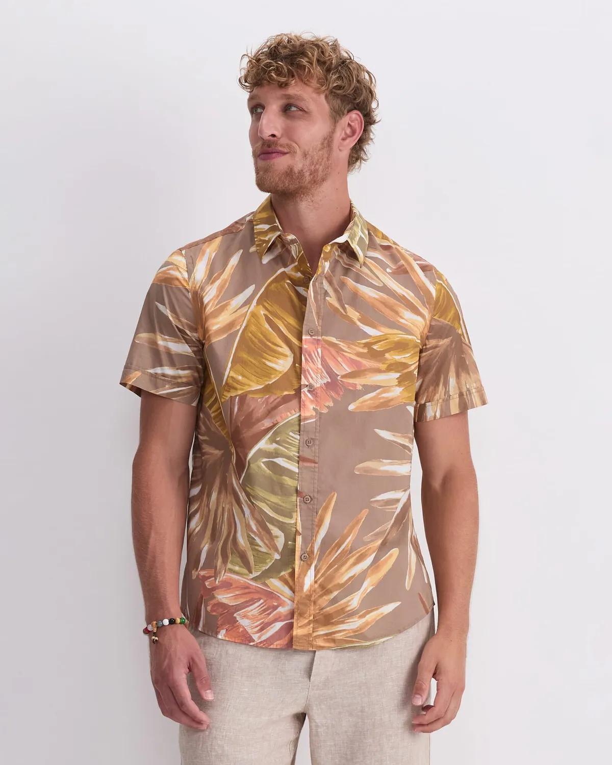 Sportscraft Jude camicia manica corta cotone floreale