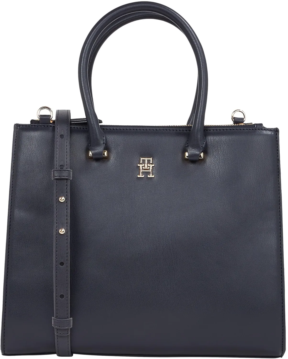Tommy Hilfiger Eternity Med Tote Bag Zip Nera