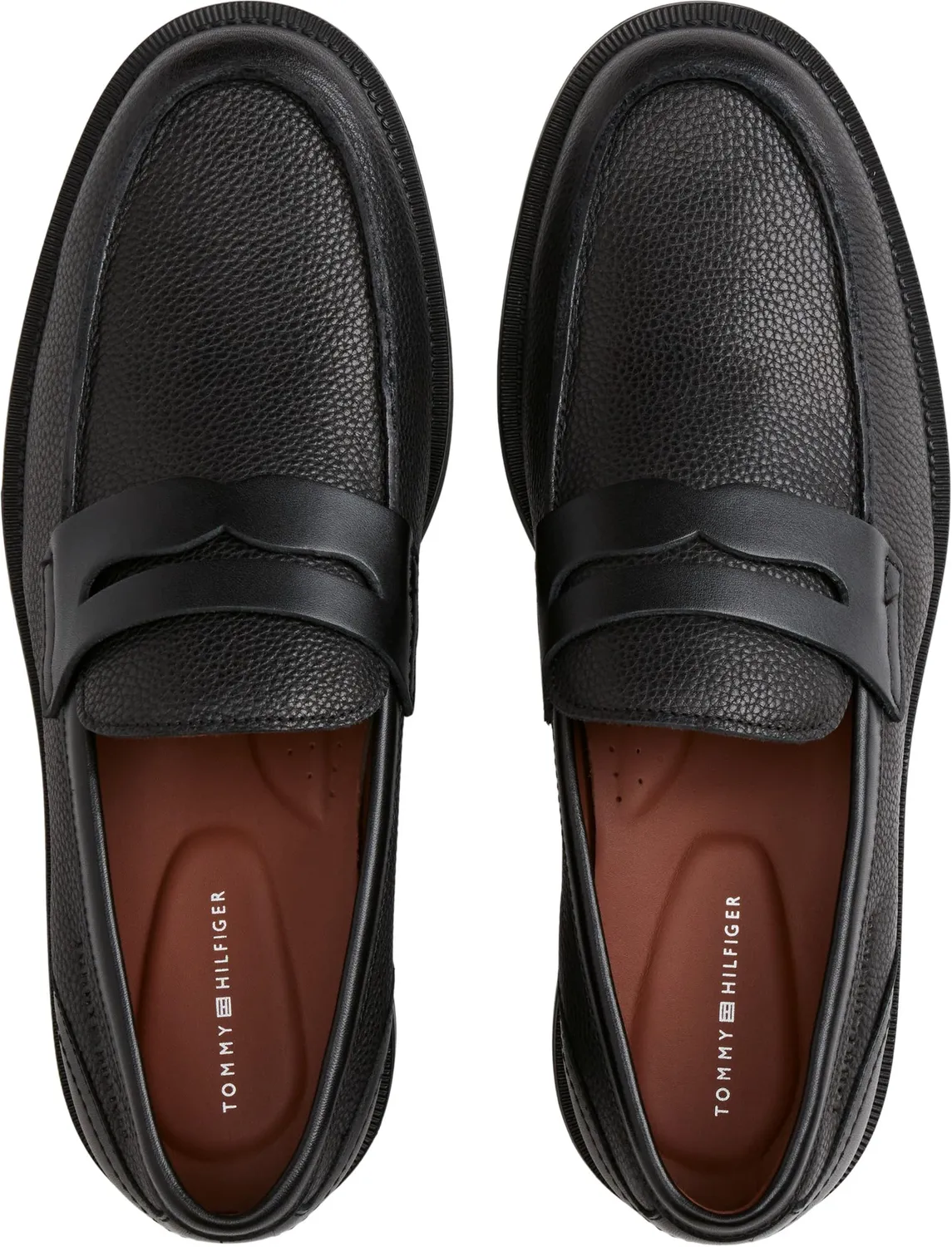 Tommy Hilfiger Loafer FM0FM06087 mocassini uomo 44 pelle