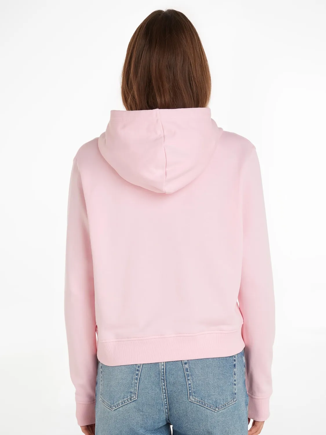 Tommy Hilfiger felpa donna con cappuccio cotone